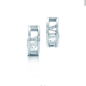 Tiffany Atlas Hoop Earrings